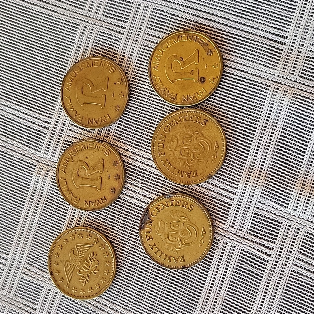 Fun Center Game Tokens